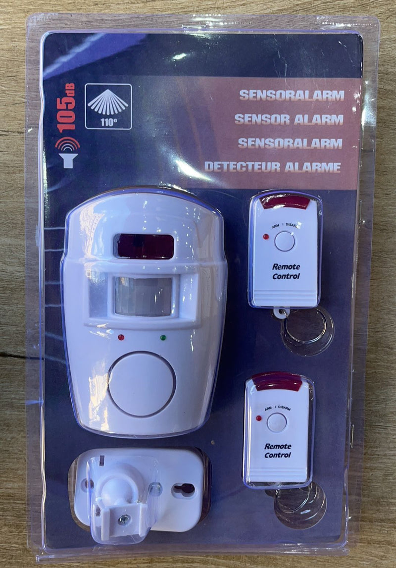 Sensor Com Alarme e 2 Controles