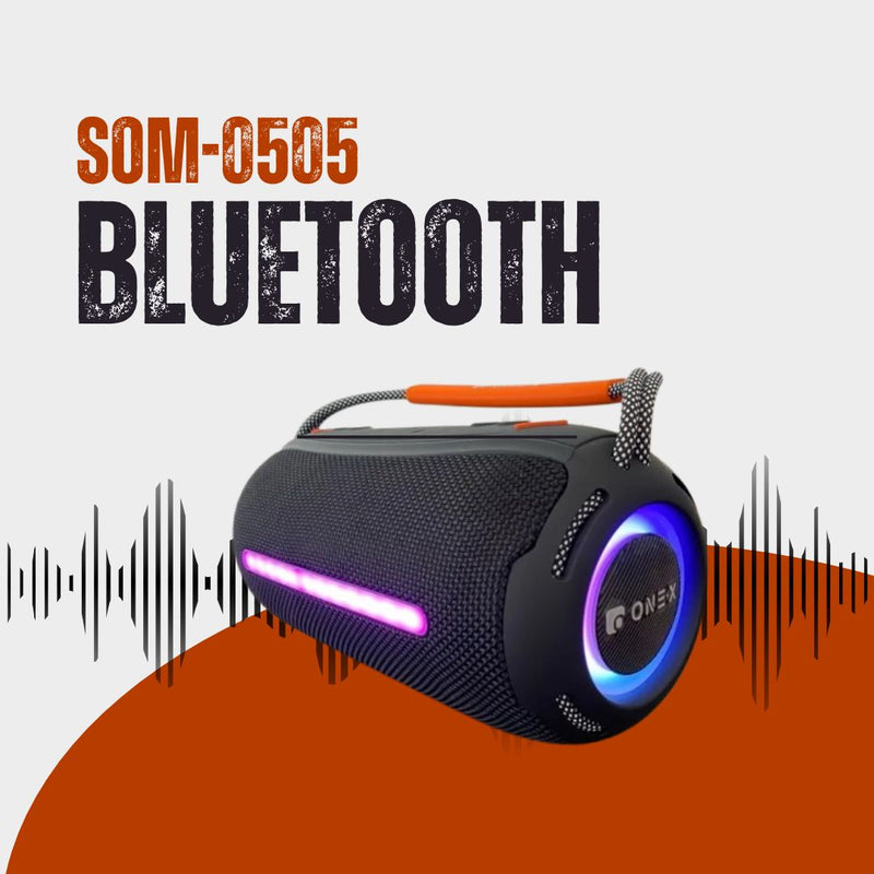 Caixa de Som Bluetooth SOM-0505: Compacta e Potente