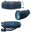 Caixa de Som Bluetooth Portátil com Alça LED RGB Altomex AL-8201