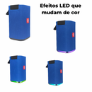 Caixa de Som Portátil Bluetooth LED RGB SoundBox 10w