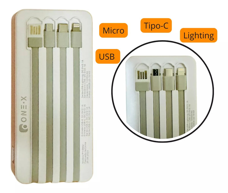 Carregador Portátil Onex – Energia Sempre à Mão