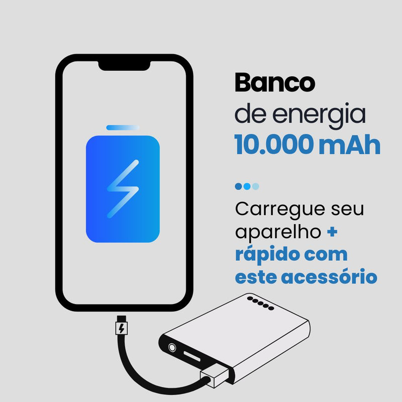 Carregador Portátil Onex – Energia Sempre à Mão