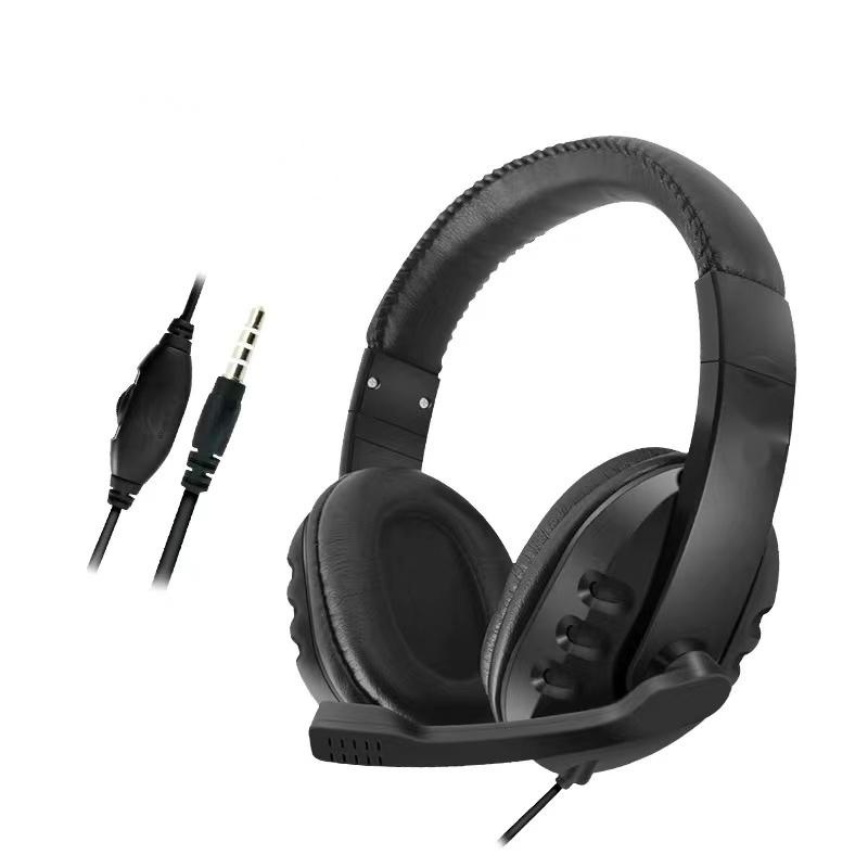 Fone De Ouvido Headphone Gamer P2 Microfone Preto