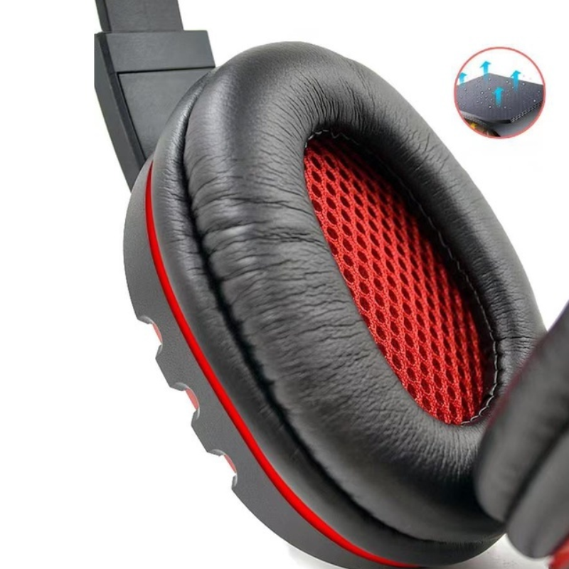 Fone De Ouvido Headphone Gamer P2 Microfone Preto