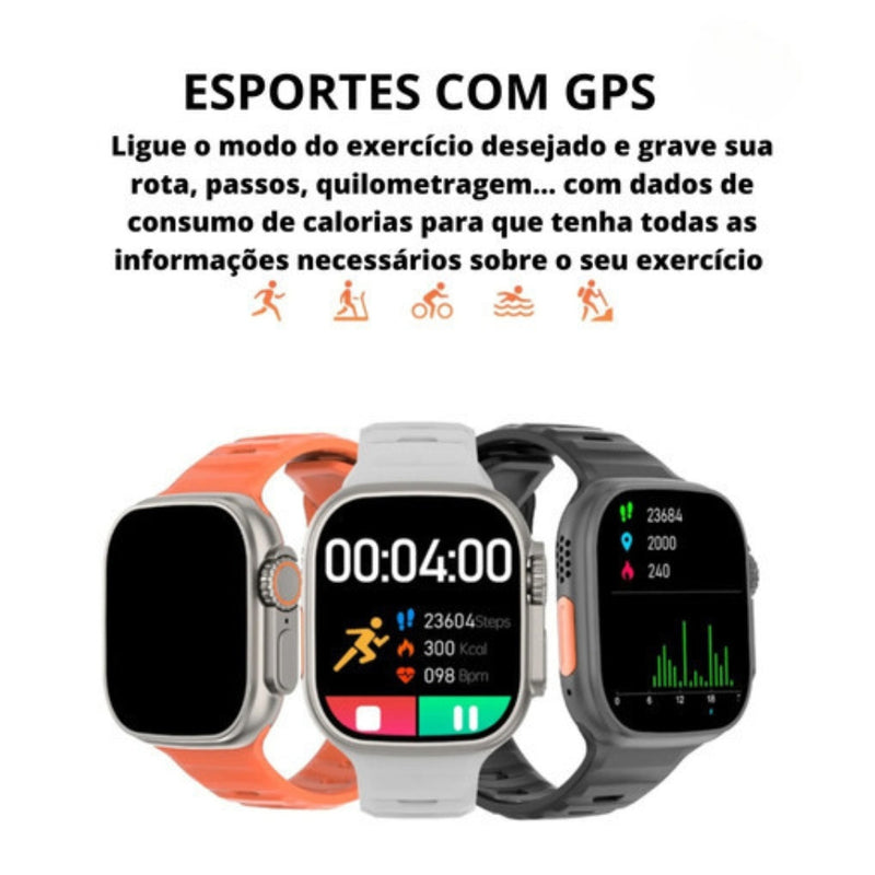 Relógio Smartwatch X8 Ultra 49mm Sport