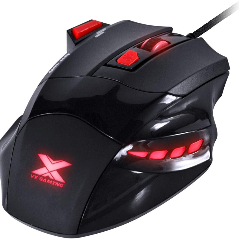 Mouse Gamer X7: Precisão Extrema com Sensor 6000 DPI e RGB