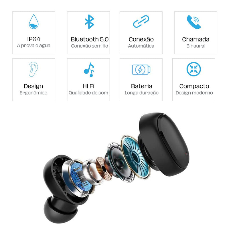 Fone de Ouvido Bluetooth Redmi Airdots 2