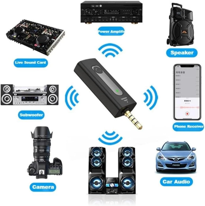 Microfone Lapela Sem Fio Bluetooth