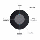 Mini Caixa de Som Bluetooth À Prova D'agua com Ventosa KA-8535