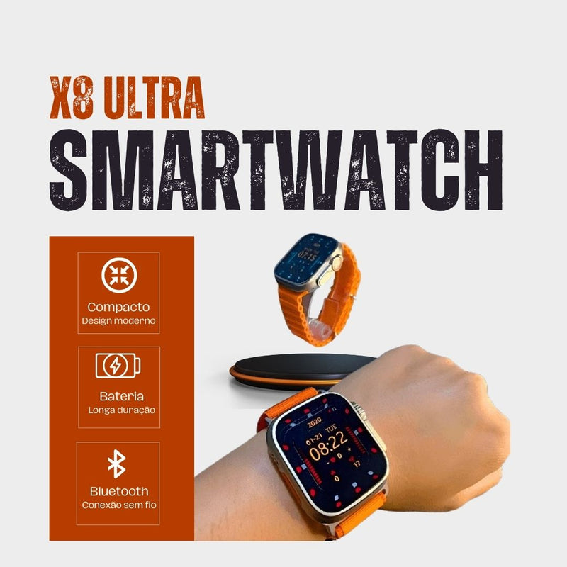 Relógio Smartwatch X8 Ultra 49mm Sport